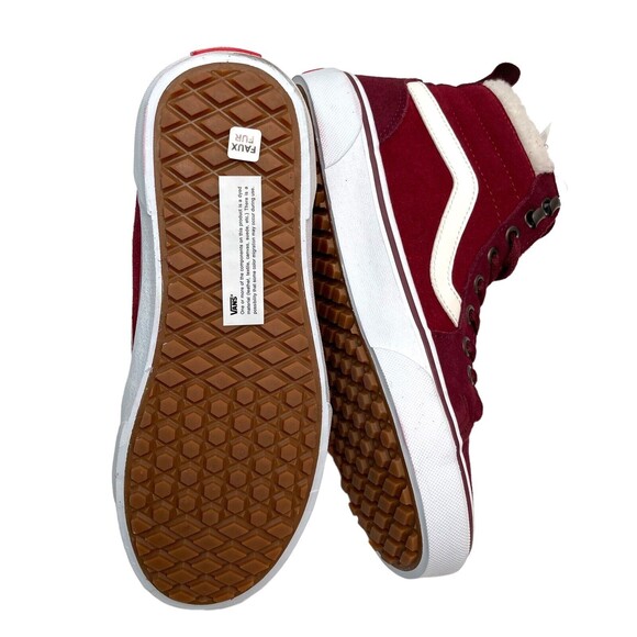 Vans Women’s Filmore Hi Vansgu Suede Shoe, VN0A5HYVU0W, Port Royale, 7.5 8 NIB - Picture 3 of 12